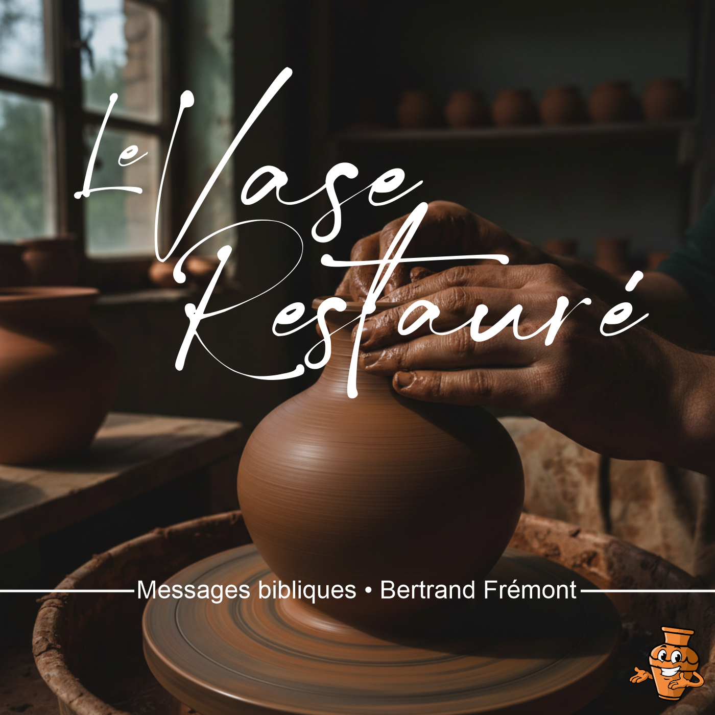 Le vase restauré